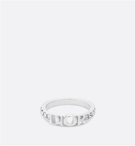 dior sliver ring|dior revolution ring silver.